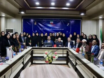 برگزاری جشن تجلیل از بانوان شاغل در اداره کل نوسازی مدارس خوزستان