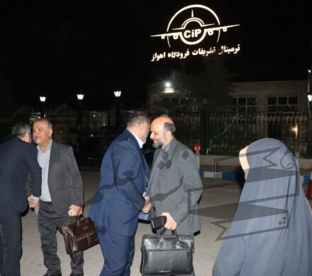 ورود دکتر حمید رضا خان محمدی معاون وزیر آموزش و پرورش و رئیس سازمان نوسازی مدارس کشور به خوزستان