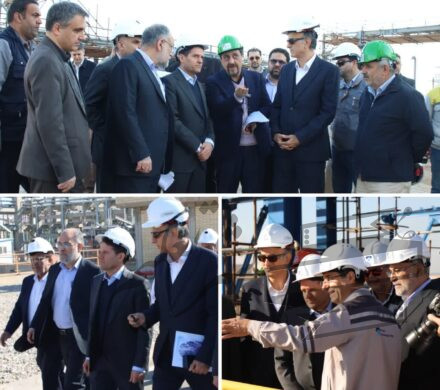 بازدید مدیر عامل شرکت ملی صنایع پتروشیمی از شرکت پتروشیمی مارون
