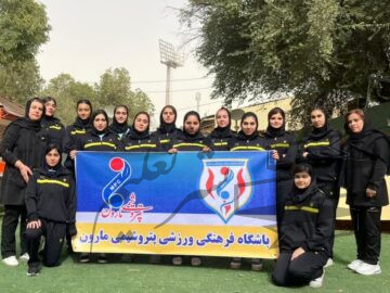 قهرمانی والیبالیست های مارون در استان خوزستان