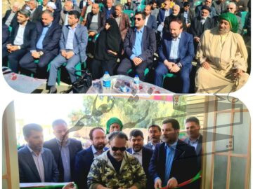 افتتاح دبستان ۳ کلاسه زنده یاد بتول مبارک در بخش چغامیش دزفول