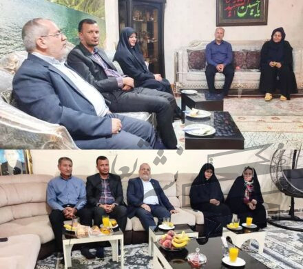 دیدار با خانواده های رزمندگان و ایثارگران دفاع مقدس توسط مدیران شرکت ملی حفاری