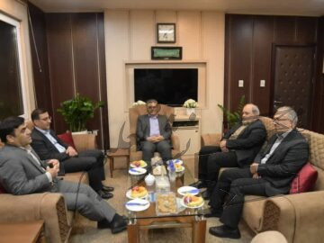 دیدار مدیرعامل شرکت ملی مناطق نفتخیز جنوب با مدیرعامل شرکت ملی حفاری ایران