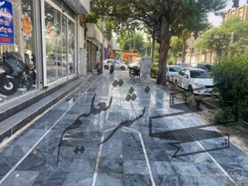 بهسازی پیاده روهای سطح شهرداری منطقه یک اهواز