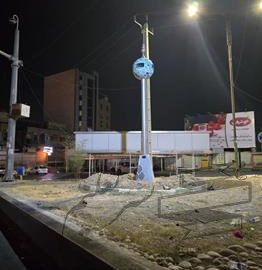 خرید و نصب المان اذان گو توسط شهرداری منطقه یک اهواز