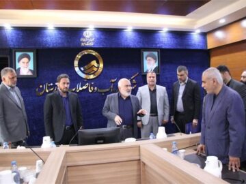 آیین تکریم و معارفه مدیرعامل جدید شرکت آبفا اهواز
