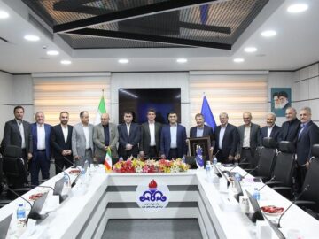 مراسم تکریم و معارفه مدیرعامل شرکت بهره‌برداری نفت و گاز مسجدسلیمان برگزار شد