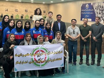 تیم تیراندازی استان خوزستان جهت‌ حضور در هفتمین المپیاد استعدادهای برتر ورزش دختران کشور به استان ایلام اعزام شد