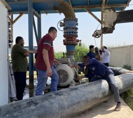 تقویت فشار شبکه توزیع آبرسانی روستایی آبادان