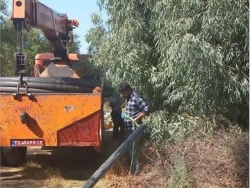رفع حادثه و راه‌اندازی مجدد تأسیسات دوم آبرسانی روستاهای زاویه دزفول