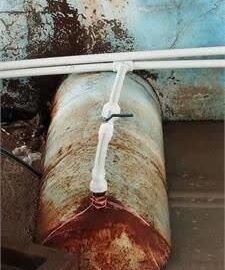 اجرای طرح ایمن‌سازی تاسیسات آبرسانی هویزه با لوله‌کشی کامل گاز کلر