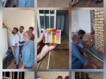 نصب و راه‌اندازی دستگاه‌های کلرزن جدید در تأسیسات آبرسانی شهرستان باغملک