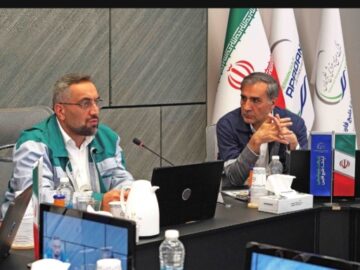 دکتر نجفی: از طرح های توسعه ای و تکمیل زنجیره ارزش متانول حمایت می کنم / مهندس فخرایی: از همکاری مشترک با مبین استقبال می کنیم