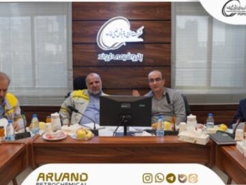 در راستای پایش میدانی و ارتقای بهره‌وری تولید؛ معاون نظارت بر تولید و زنجیره تأمین گروه صنایع پتروشیمی خلیج فارس از شرکت پتروشیمی اروند بازدید کرد