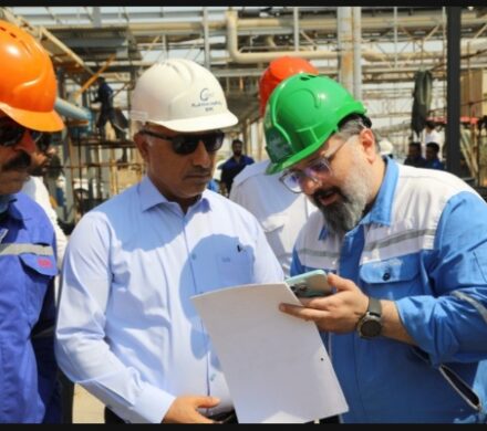 بازدید مدیرعامل پتروشیمی بندرامام از روند تعمیرات اساسی کارخانه وینیل کلراید