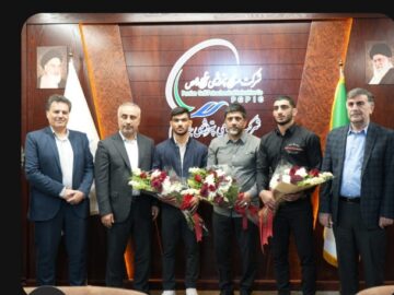 قهرمانان خوزستانی کشتی فرنگی جهان در پتروشیمی بندرامام استخدام شدند