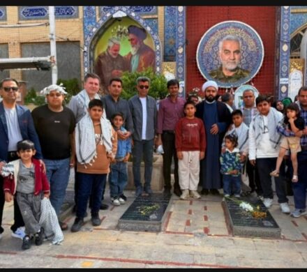 اعزام کاروان خانوادگی راهیان مکتب شهید سلیمانی آریاساسول به کرمان