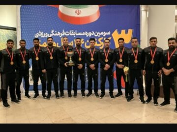 پایان خوش المپیاد ورزشی کارکنان گروه صنایع خلیج فارس برای پارسی ها