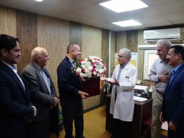 به مناسبت روز پزشک؛ دیدار مدیر عامل نفت و گاز مارون با کادر درمان