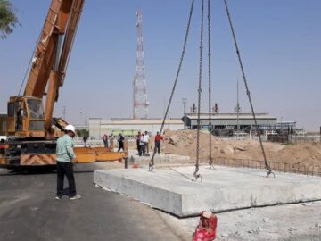 ایمن سازی معابر و جاده های یکی از مجتمع های صنعتی نفت و گاز مارون