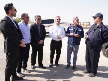مناطق نفت‌خیز جنوب منطقه برومی را برای ایجاد فضای سبز آماده می‌کند