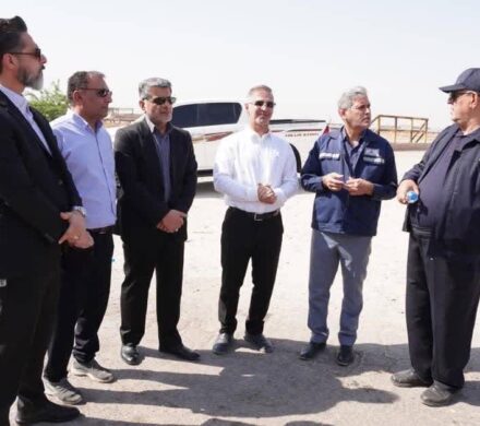 مناطق نفت‌خیز جنوب منطقه برومی را برای ایجاد فضای سبز آماده می‌کند