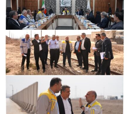 نشست مشترک پتروشیمی اروند و راهآهن جنوب برای احداث جایگاه ریلی بارگیری کاستیک مایع