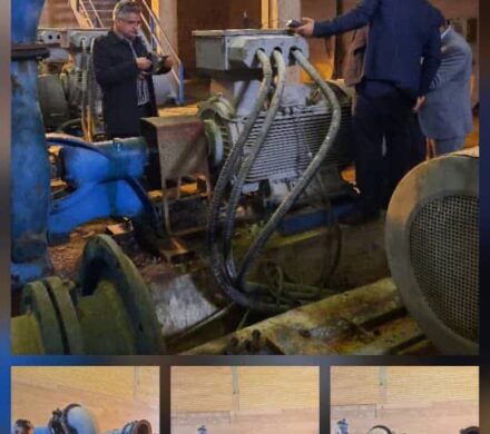 اجرای ارتعاشسنجی و ترموگرافی در تاسیسات منطقه آبادان