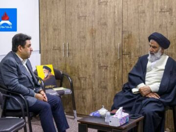 سرپرست پتروشیمی امیرکبیر در دیدار با نماینده ولی فقیه در استان خوزستان
