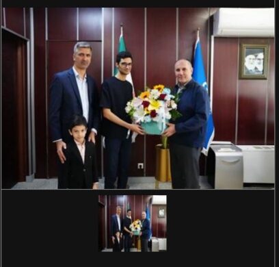 تقدیر مدیر عامل نفت و گاز مارون از رتبه ۵ کنکور سراسری