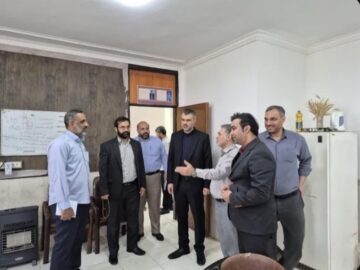 بازدید مدیرعامل شرکت آبفا اهواز از معاونت بهره‌برداری و توسعه آب