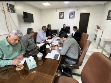 نشست کارشناسی بهسازی تصفیه‌خانه شهید محمدی