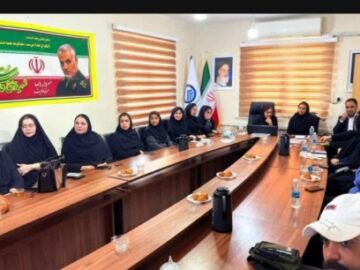 تقدیر از نیروهای برتر فرایند پذیرش و قراردادها در شرکت آب و فاضلاب اهواز