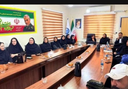 تقدیر از نیروهای برتر فرایند پذیرش و قراردادها در شرکت آب و فاضلاب اهواز