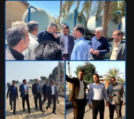 شرکت آب و فاضلاب اهواز پای تعهدات خود ایستاده است آغاز عملیات اجرایی خط انتقال سه کیلومتری آب خام تأسیسات شهدای امالغریب