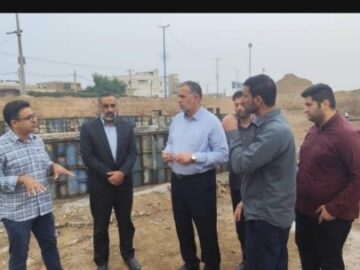 بازدید سیدمحسن موسوی‌زاده از پروژه آبرسانی به منطقه عین‌دو