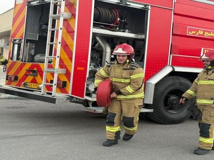 آموزش روزانه، ستون آمادگی عملیاتی آتش‌نشانی در پالایش گاز هویزه خلیج‌فارس