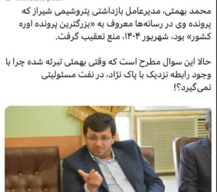 مدیر عامل اسبق پتروشیمی امیر کبیر تبرئه شد